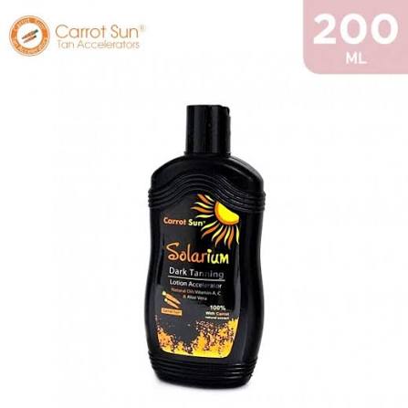 Carrot Solarium Dark Tanning Sun Lotion 200Ml