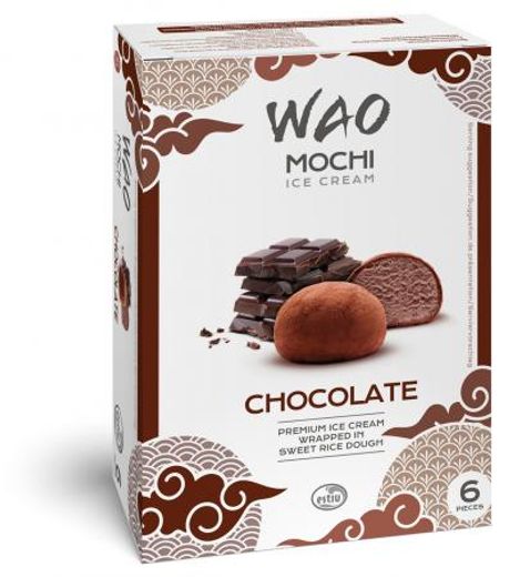 Wao Mochi Chocolate Ice Cream 216Ml