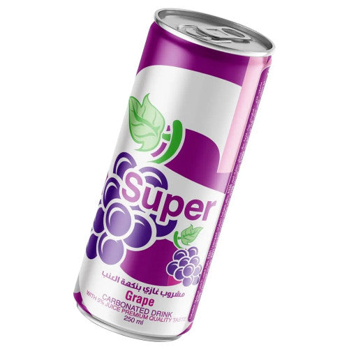 Super Grape Carbonated Drink 250Ml