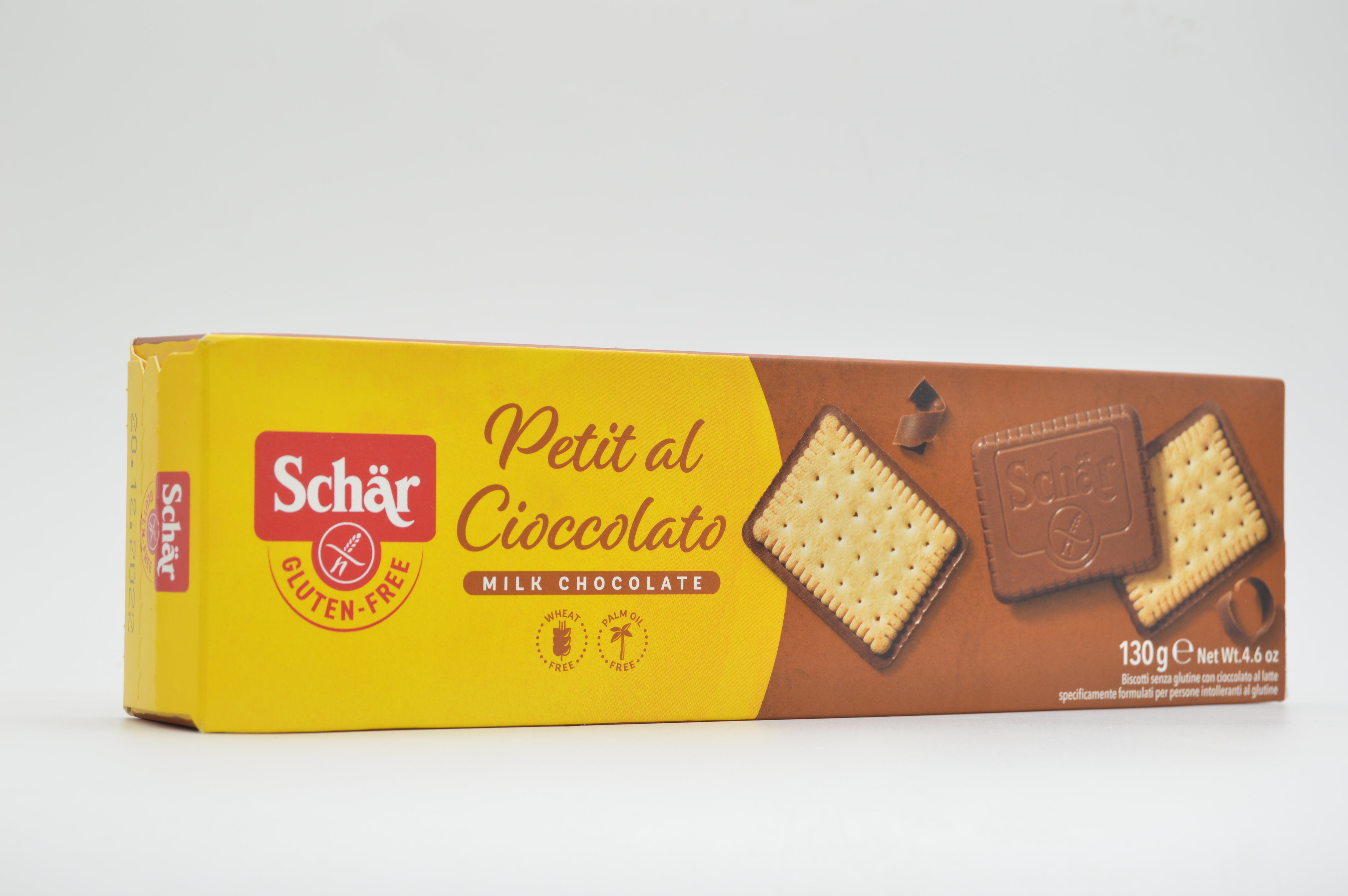 Schar Petit Al Chioccolato Gluten Free Biscuit 130Gm