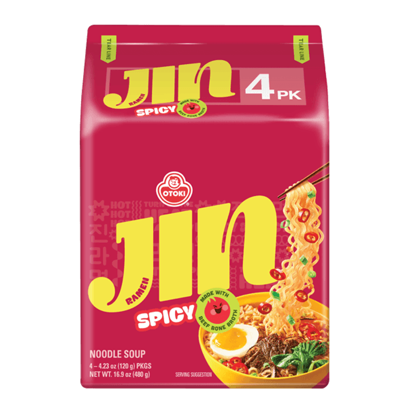 Jin Ramen Hot Multi 120Gm