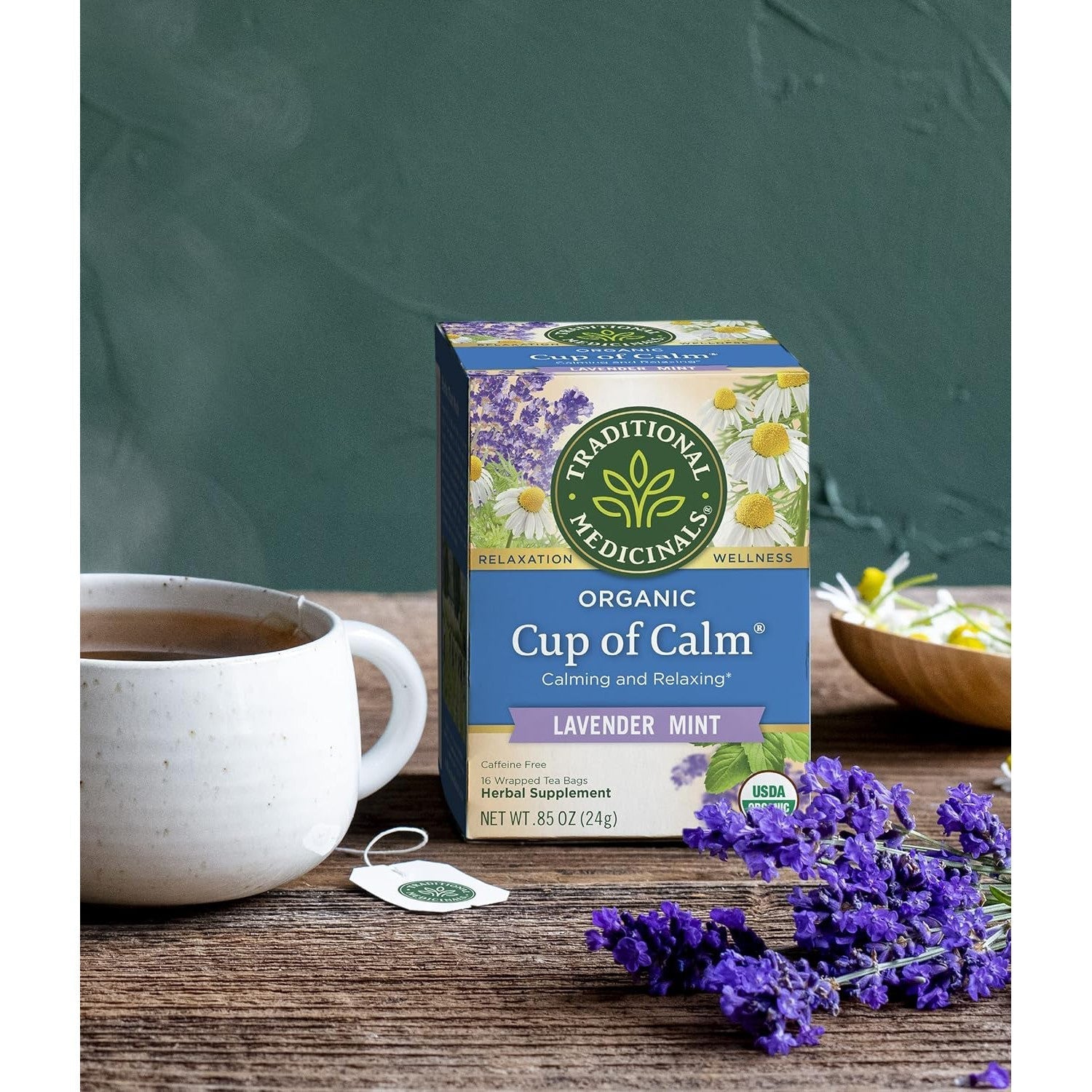 Traditional Medicinals Cup Of Calm Tea 24Gm
