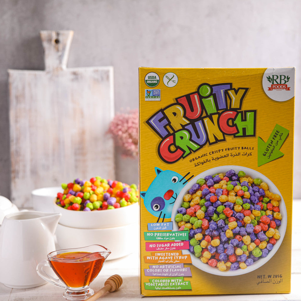 Rb Foods Organic Fruity Crunch 285Gm