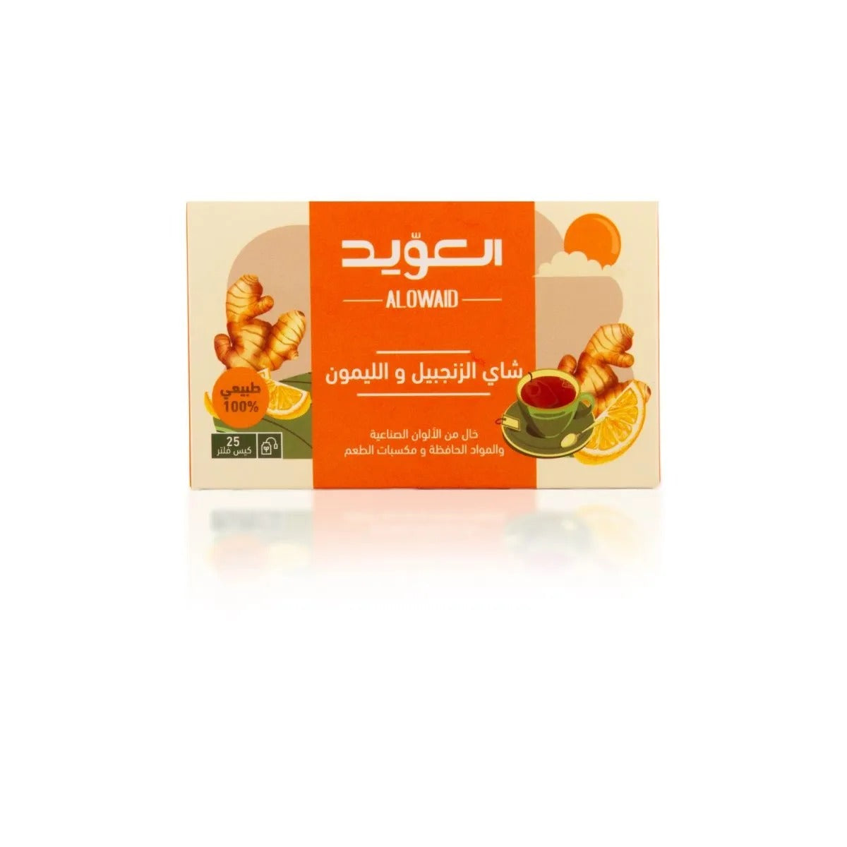 Al-Owaid Ginger & Lemon 2Gm * 25 Pcs Tea 0Gm