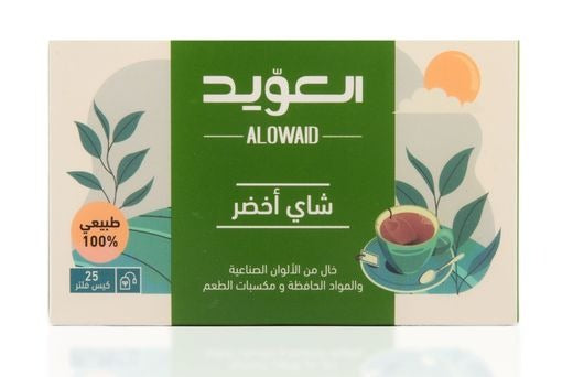 Al-Owaid Green 2Gm * 25 Pcs Tea 0Gm