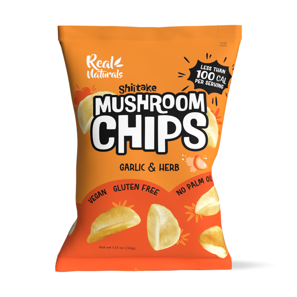 Shiitake Garlic & Herbs Mushroom Chips 32Gm