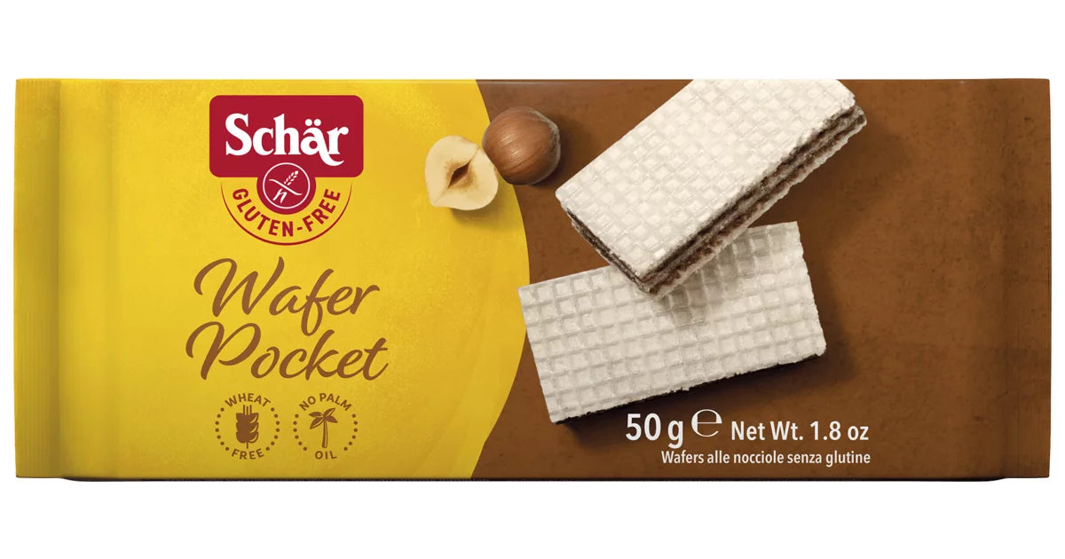 Schär Gluten Free Wafer Pocket 50g