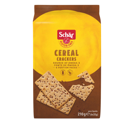 Schar Gluten Free Cereal Crackers 210Gm