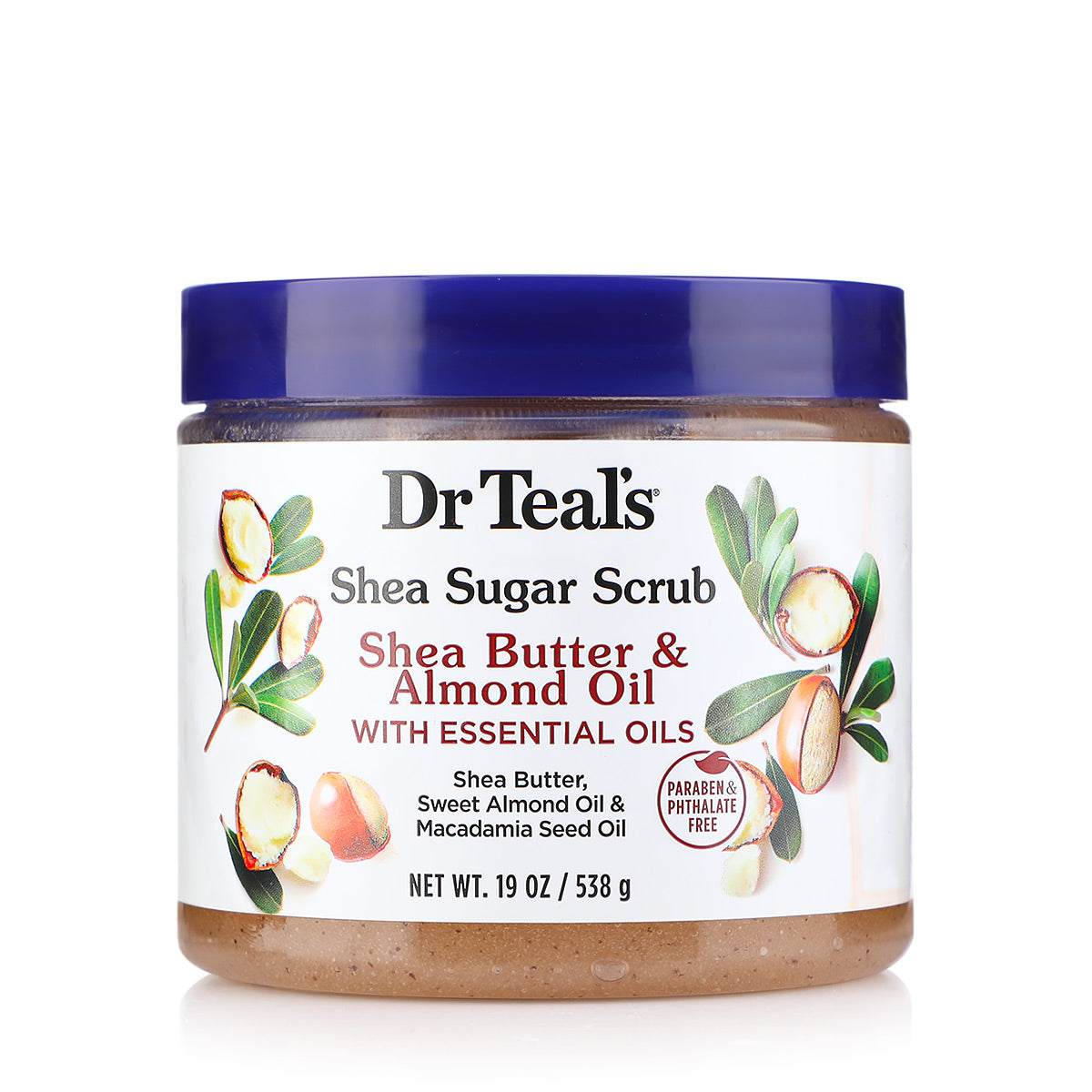Dr Teals Shea Butter And Almond Oil Shea Body Scrub 19Oz