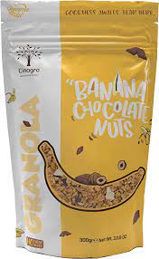 Cinagro Banana Chocolate Nuts Granola 300Gm