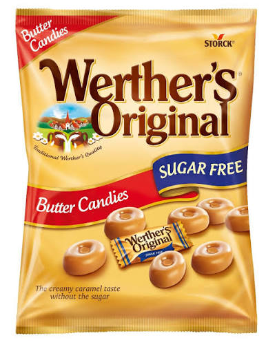Werthers Sugar Free Bag Butter Candies 65Gm