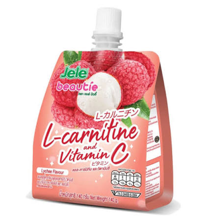 Jele Beautie Beautie Jellie Lychee Jellie 140Gm