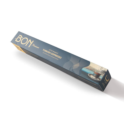 Bon Premium 10 Capsules Turkish Espresso W/Cardamom 1Box