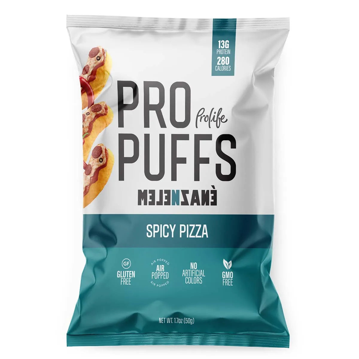 Prolife Spicy Pizza Puffs 50Gm
