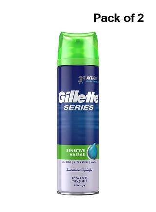 Gillette Sensitive Shave Gel 200Ml