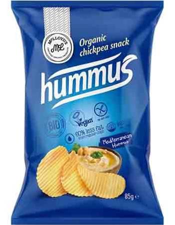 Mclloyds Mediterranean Hummus Seasoning Organic Chickpea Chips 85Gm