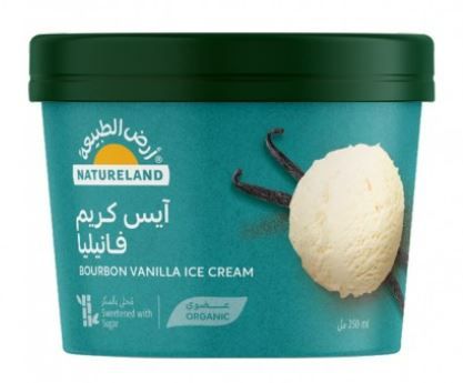 Natureland Bourbon Vanilla Icecream 250Ml