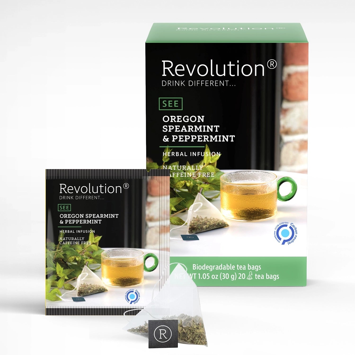 Revolution See Oregon Spearmint And Pepperint Tea 30Gm