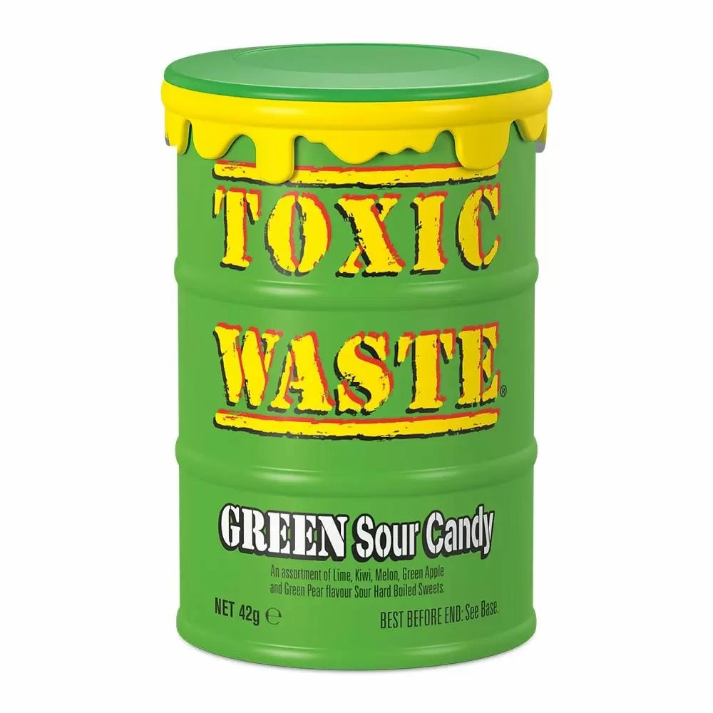 Toxic Waste Green Candy Drum 42Gm