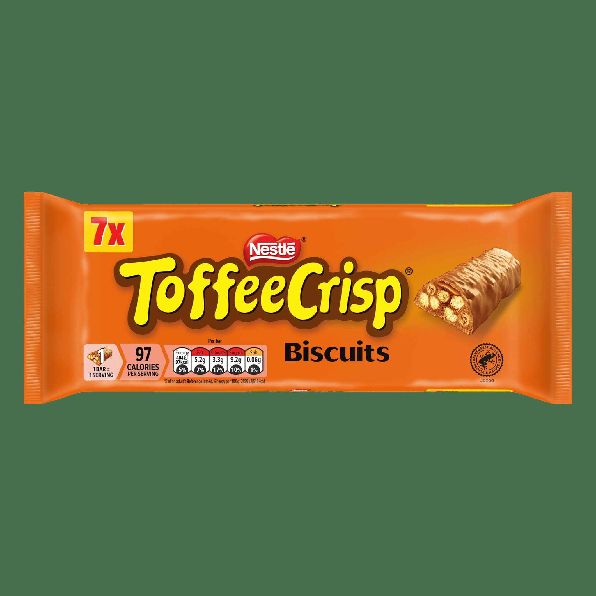 7P Toffee Crisp 130.9Gm