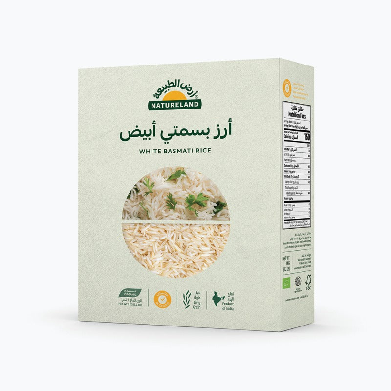 Natureland White Basmati Rice 1Kg