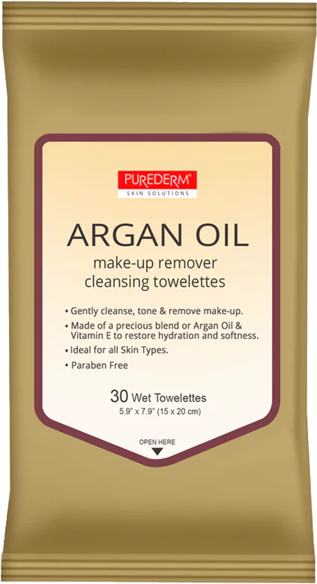 Purederm Argan Make Up Remover Cleansing 1Pcs