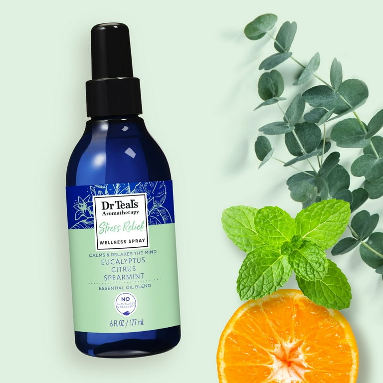 Dr Teal Eucalyptus And Citrus Aroma Therapy Stress Relief Body And Room Spray 6Oz