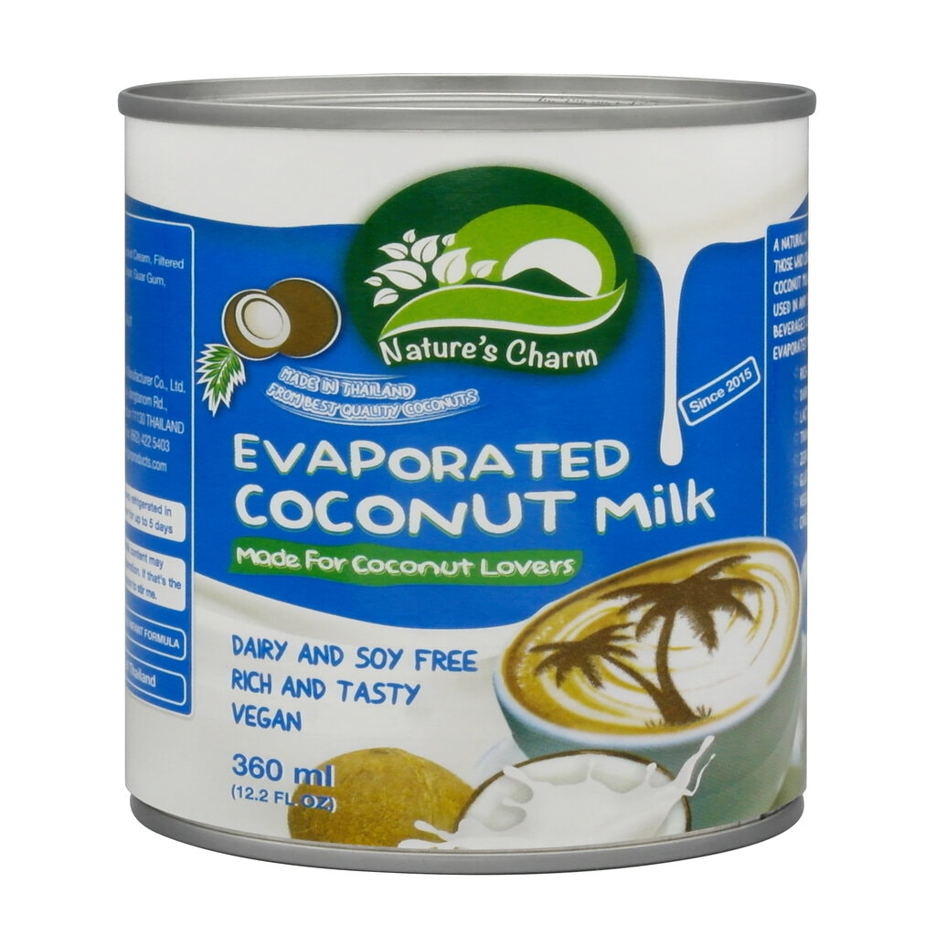 Nature Charm Gf Vegan Evaporated Coconut Milk 360Ml