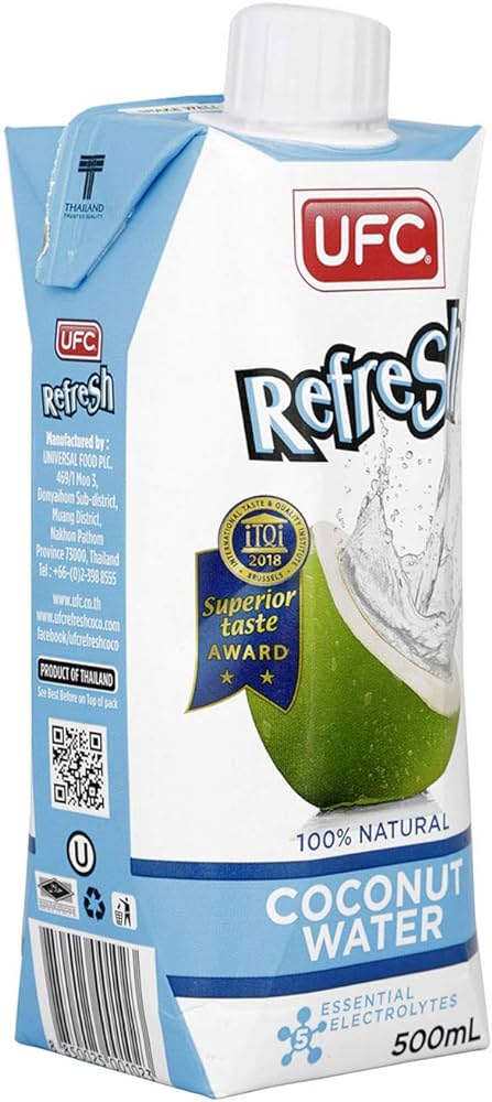 Ufc Refresh Coconut Water 500Ml