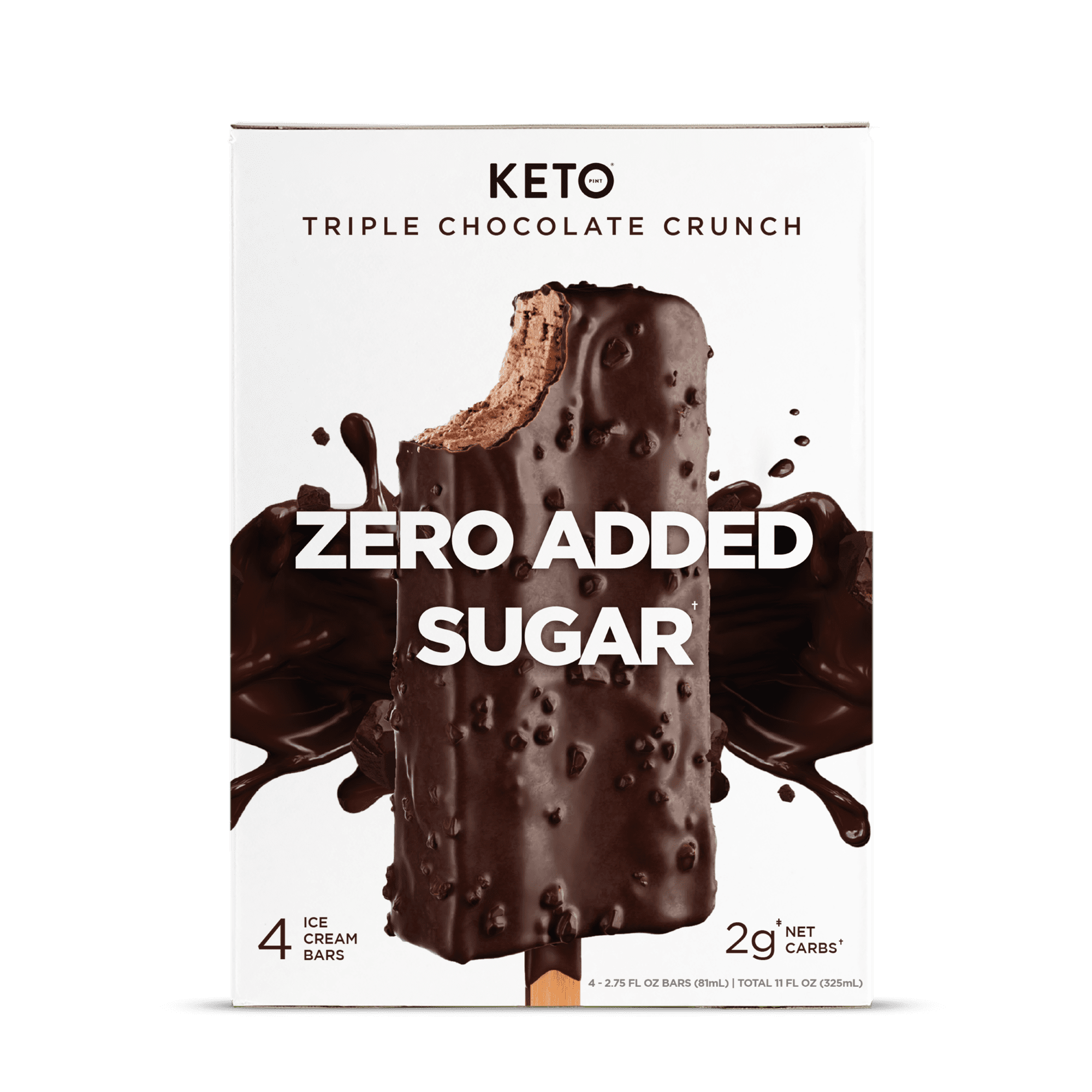 Keto Triple Chocolate Crunch Ice Cream Bar 81Ml