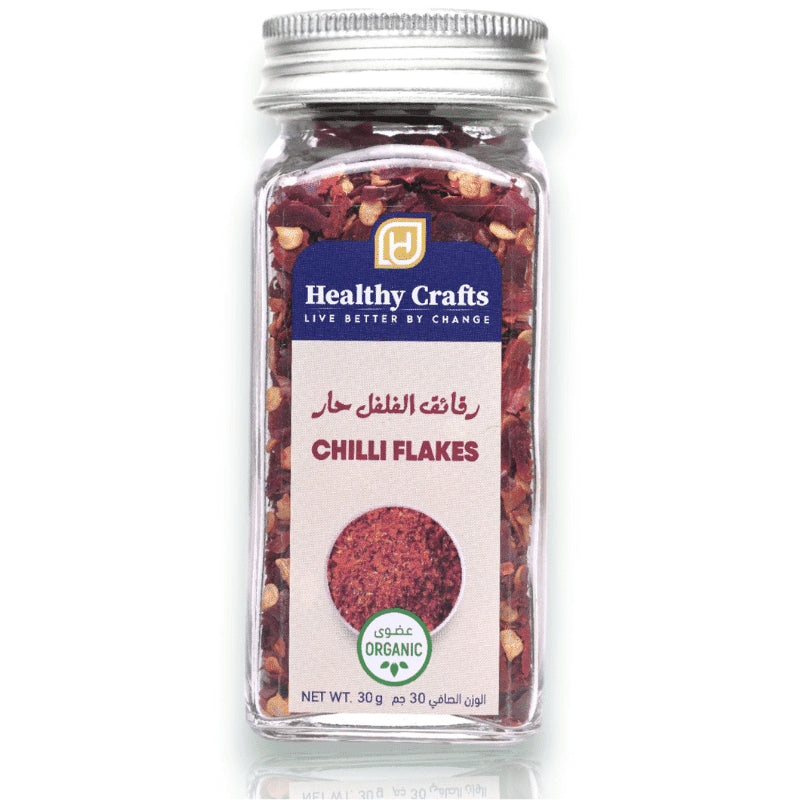 Healthy Crafts Organic Chili Flakes 30Gm