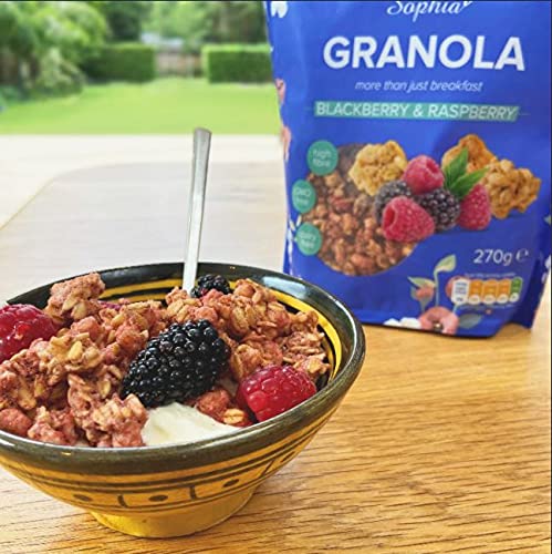 Lady Sophia Black Berry And Raspberry Granola 270Gm