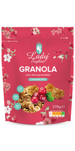 Lady Sophia Granberry Granola 270Gm