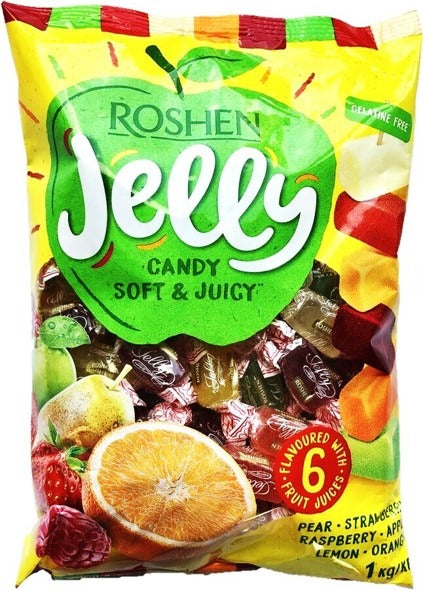 Roshen Soft And Juicy Jelly Candy 1Kg