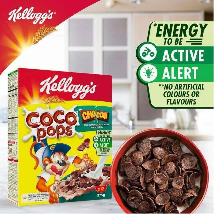 Kelloggs 30%Sugar Less Coco Pops 330Gm