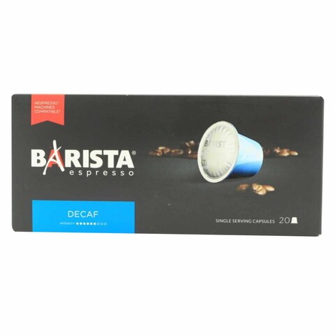 Barista Decafe 20P Espresso Coffee Capsule 6Gm