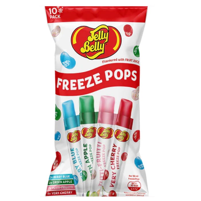 Jelly Belly 10P Freeze Pops 50Ml