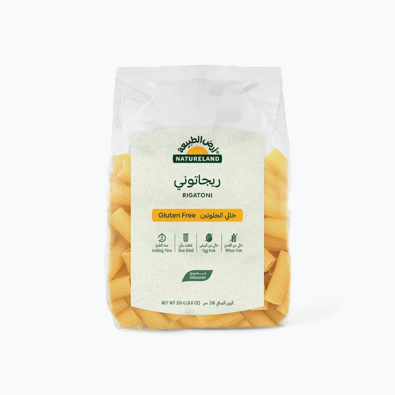 Natureland Rigatoni Gluten Free Pasta 250Gm