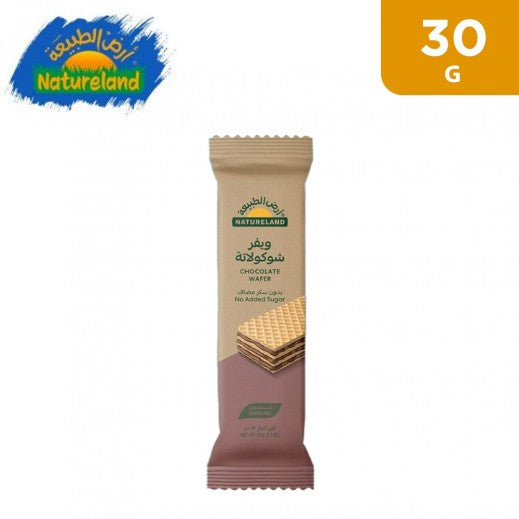 Natureland No Added Sugar Chocolate Wafer 30Ml