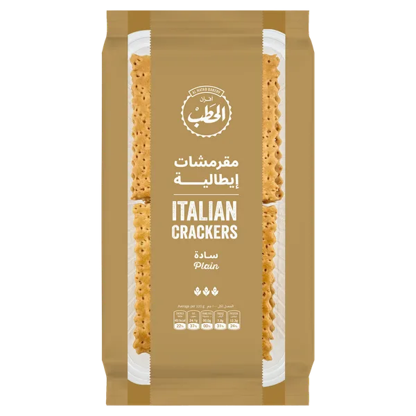 Al Hatab Bakery Plain Italian Cracker 200Gm