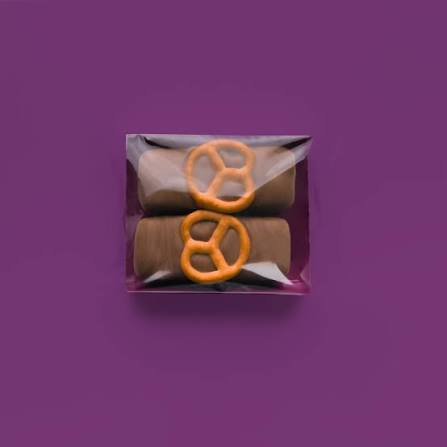 Raw Pops Pretzel Bar 1Pcs