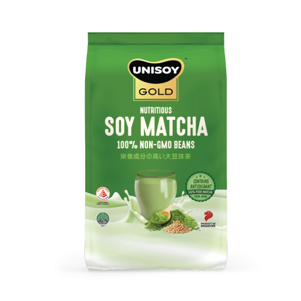 Unisoy Soy Milk Matcha Powder 210g