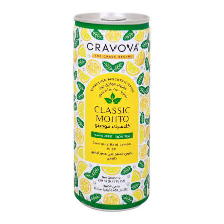 Cravova Classic Mojito Tin 250Ml