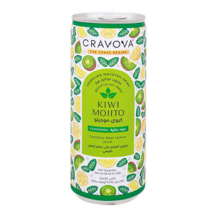 Cravova Kiwi Mojito Tin 250Ml