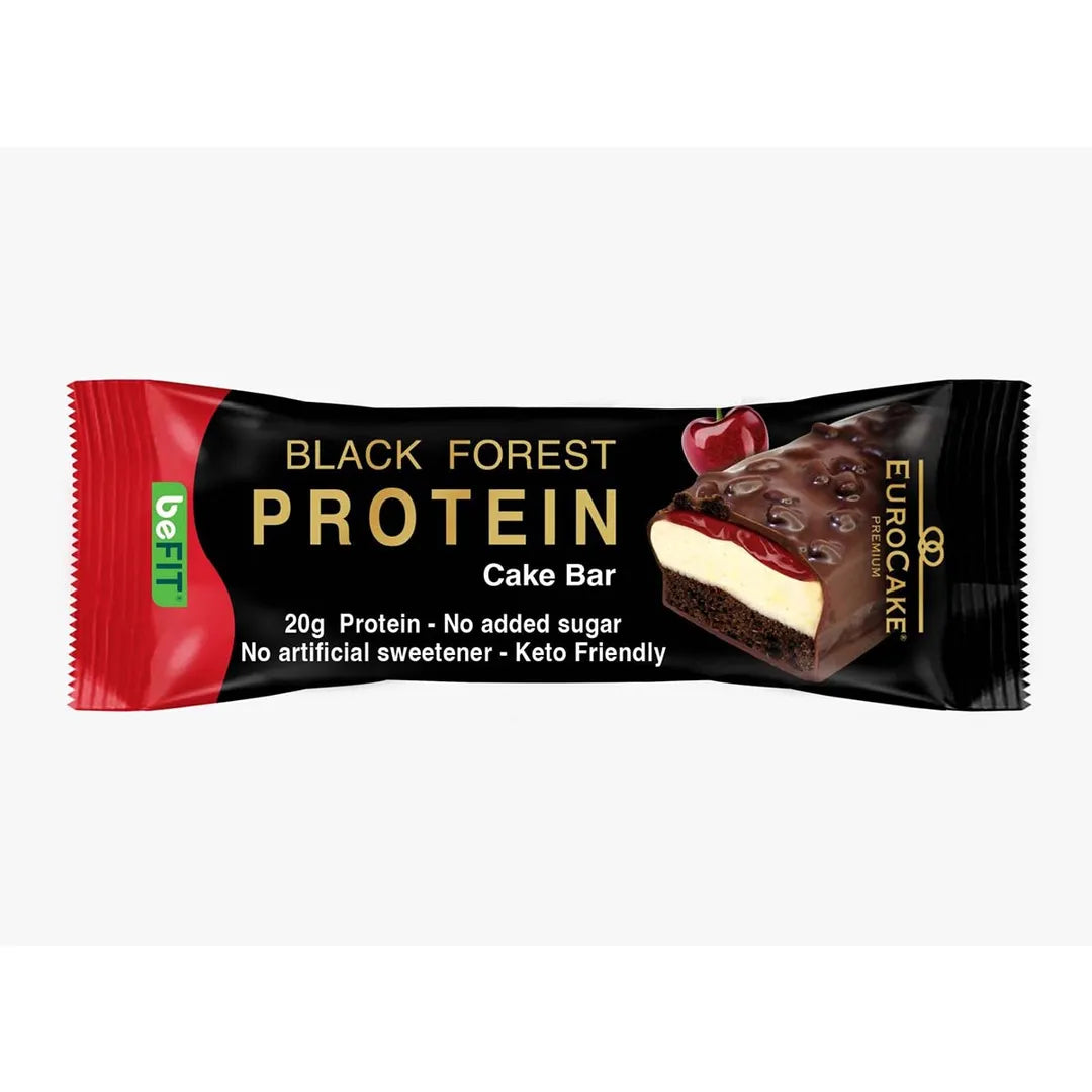 Euro Cake Black Forest Protein Cake Bar 65Gm