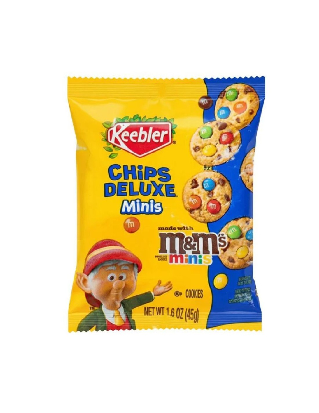 Keebler Chips Deluxe M & M Mini Cookies 45Gm