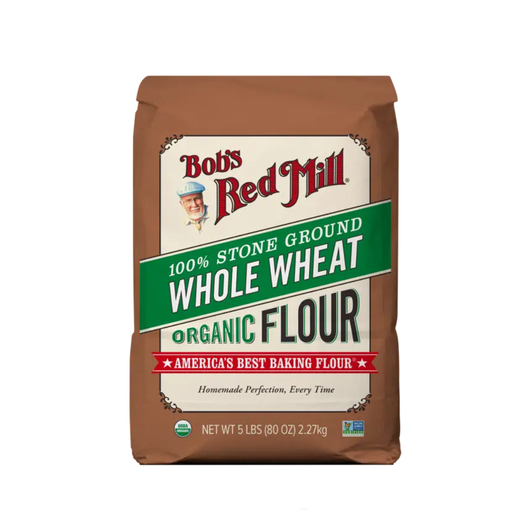 Brm Organic Whole Wheat Flour 5Lb