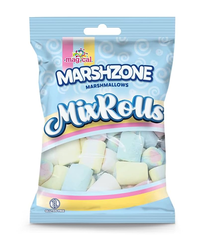 Marshzone Mix Roll Marshmallows 150Gm