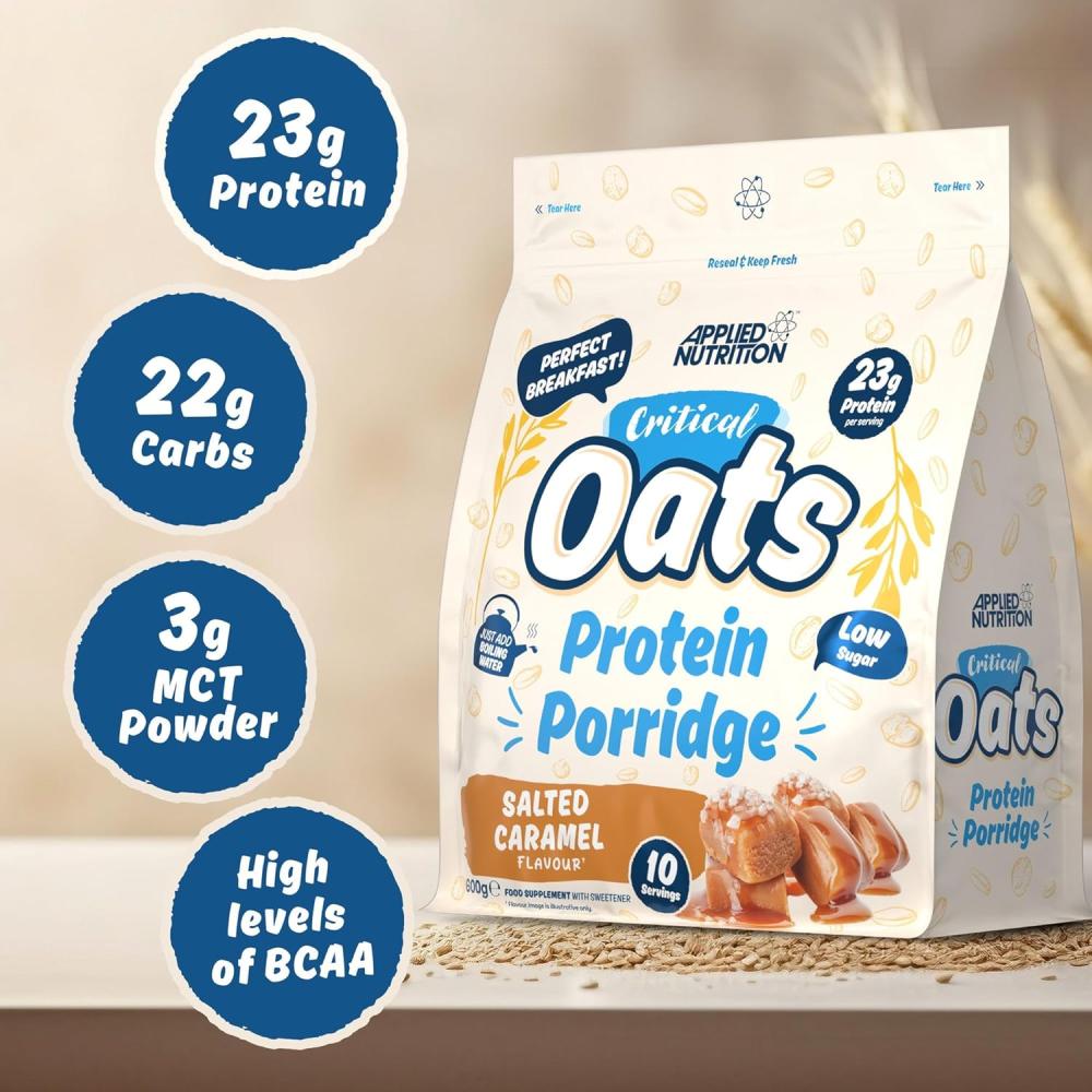 Applied Salted Caramel Critical Oats 600Gm