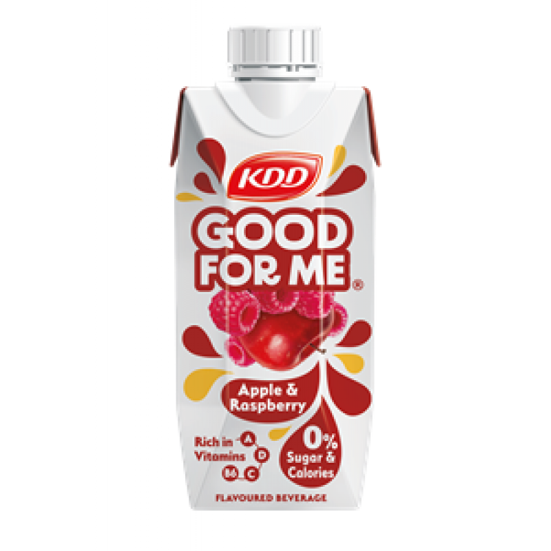 Kdd Apple & Raspberry Zero Sugar Juice 250Ml